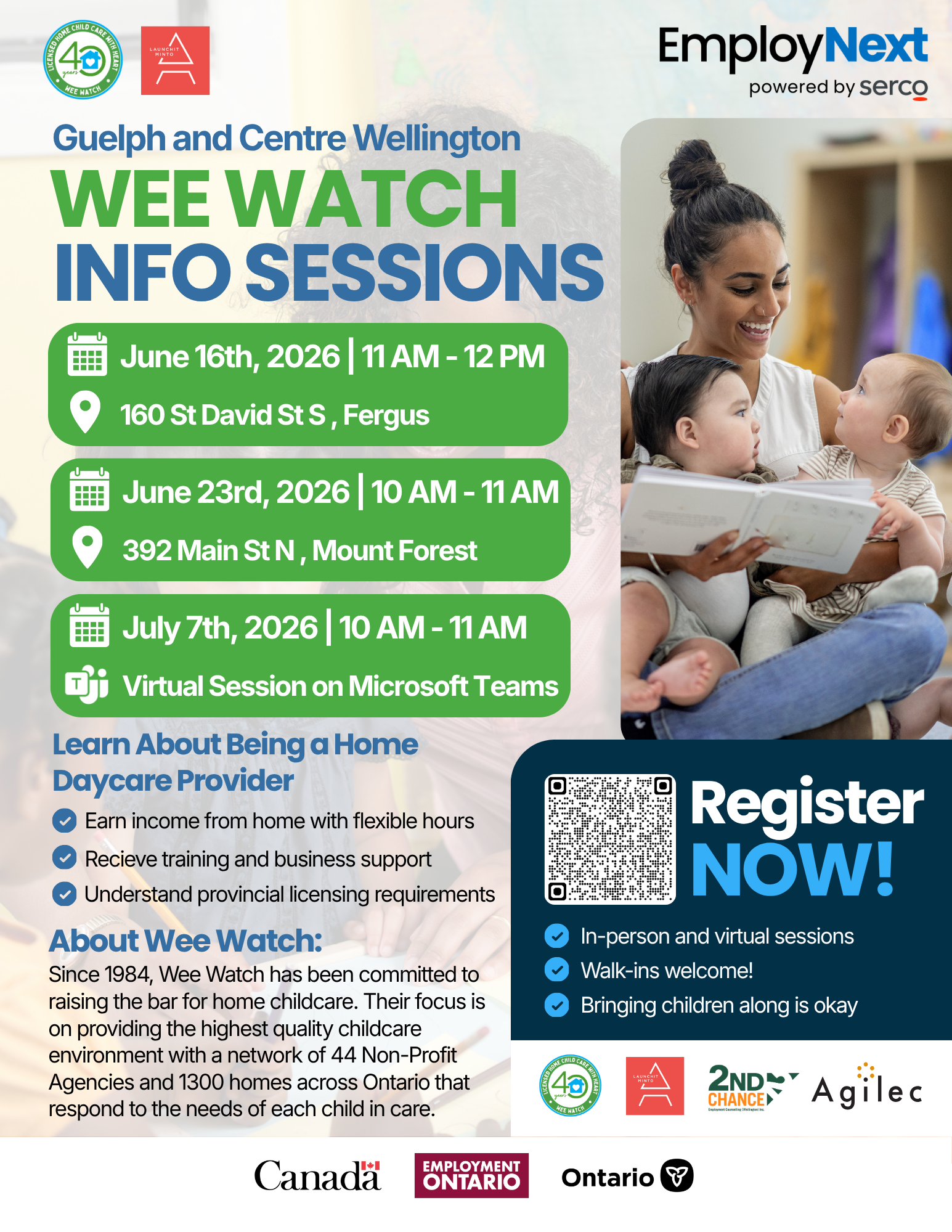 Guelph and Centre Wellington Wee Watch Info Session